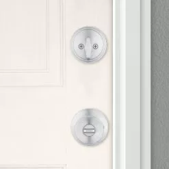 Reliabilt Pack Door Knob Gallo Stainless Steel Combo Keyed Entry Single Deadbolt -Schlage Trade 43952269 scaled