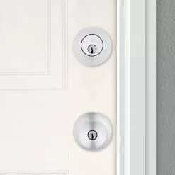 Reliabilt Pack Door Knob Gallo Stainless Steel Combo Keyed Entry Single Deadbolt -Schlage Trade 43952271 scaled
