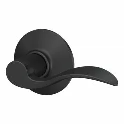 Door Handle Universal Matte Schlage Passage Accent Black -Schlage Trade 44082333