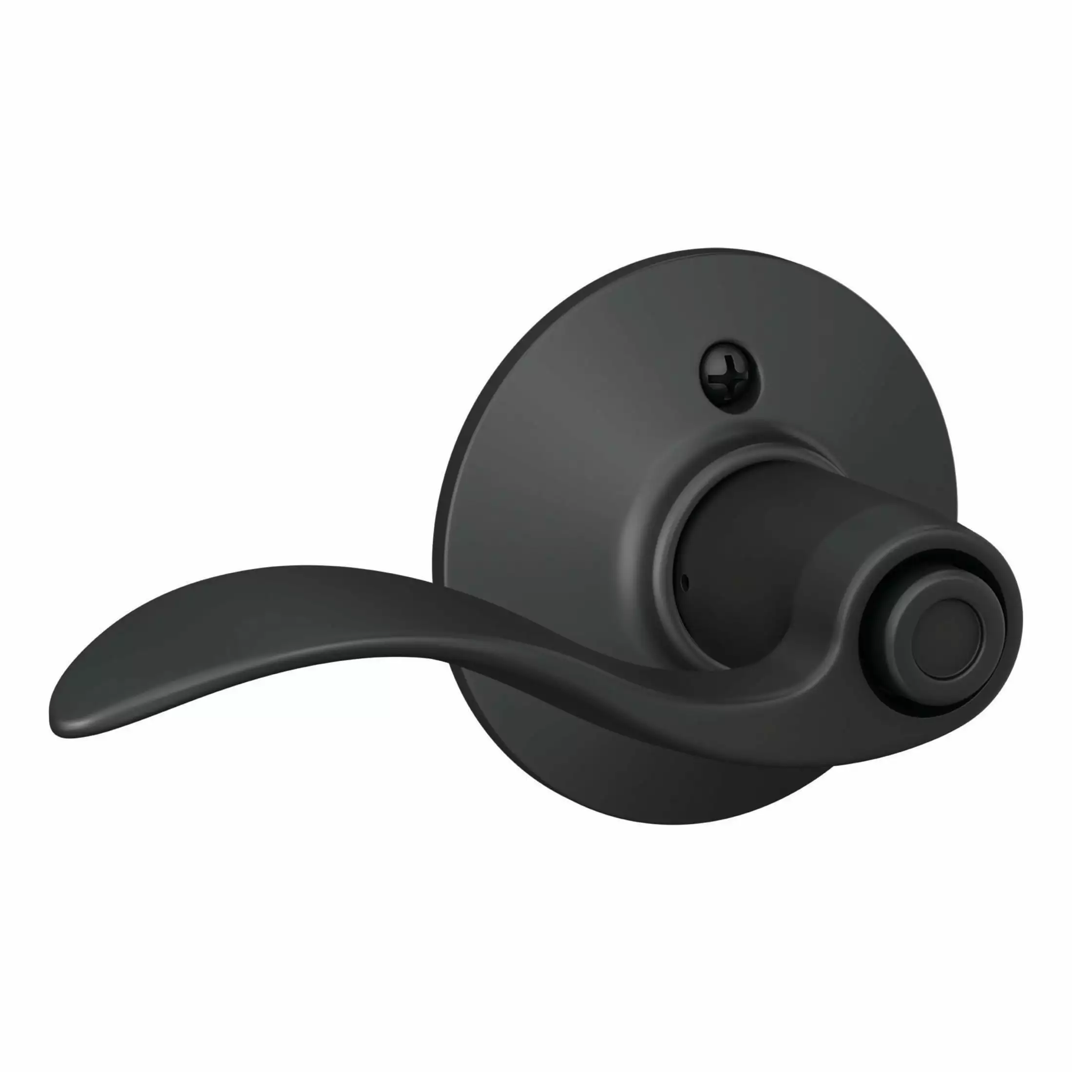 Door Handle Universal Privacy Schlage Accent Matte Black 8 Door Handle Universal Privacy Schlage Accent Matte Black - Image 6