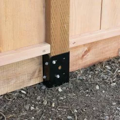 Simpson Cap Base Post Spike Hardware Powder-Coated Wood X 4-In Common Strong-Tie -Schlage Trade 44200631