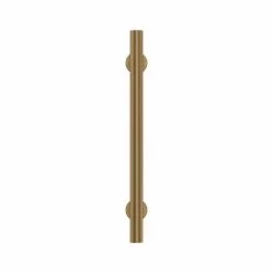 Amerock Champagne Drawer Pull Bar Radiu Bronze 5-1/16-In Center To Center Cylindrical 15 Amerock Champagne Drawer Pull Bar Radiu Bronze 5-1/16-In Center To Center Cylindrical -Schlage Trade 44213482