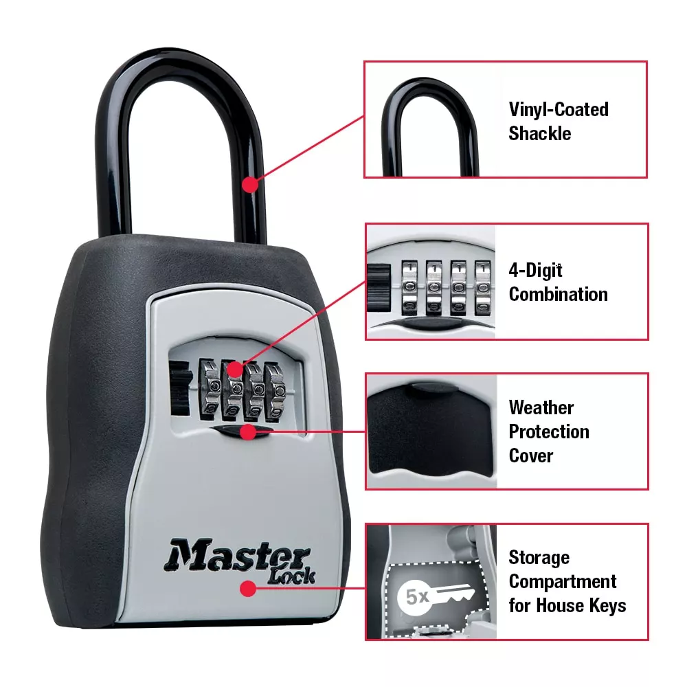 Key Master Lock Safe Box Lock Combination 4 Key Master Lock Safe Box Lock Combination - Image 2