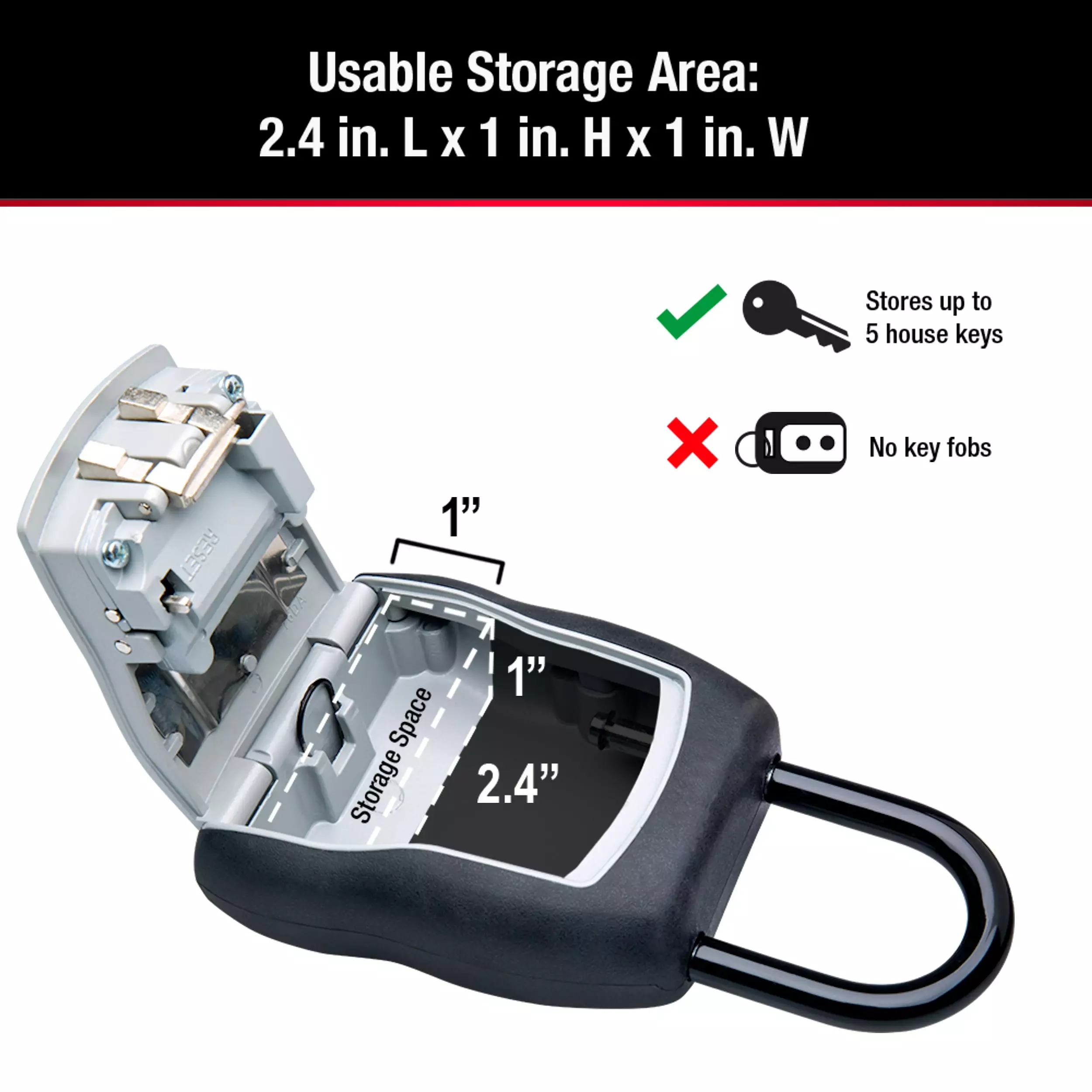 Key Master Lock Safe Box Lock Combination 8 Key Master Lock Safe Box Lock Combination - Image 6