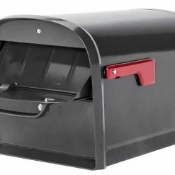 Mailbox, Mailbox Post Mount Oasis 360 Pewter Steel Large Locking Architectural 22 Mailbox, Mailbox Post Mount Oasis 360 Pewter Steel Large Locking Architectural -Schlage Trade 44255566 scaled