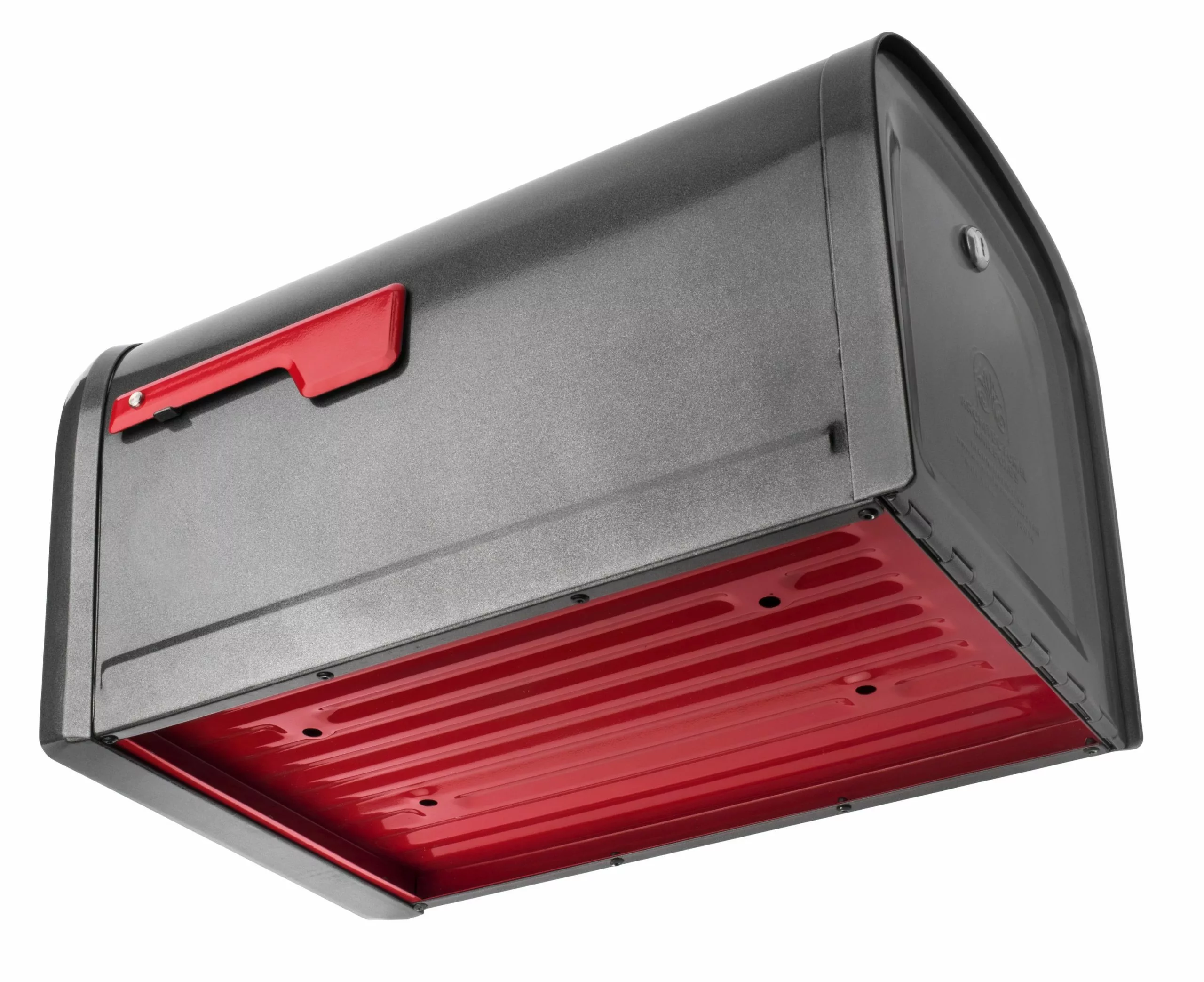 Mailbox, Mailbox Post Mount Oasis 360 Pewter Steel Large Locking Architectural 16 Mailbox, Mailbox Post Mount Oasis 360 Pewter Steel Large Locking Architectural - Image 14