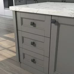 Allen + Roth Cabinet Knob Square Matte Black 23 Allen + Roth Cabinet Knob Square Matte Black -Schlage Trade 44260974 scaled