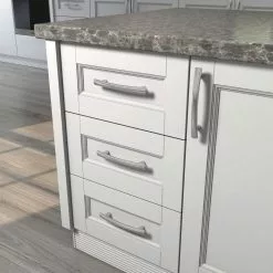 Allen + Roth Drawer Pull Arch Handle Nickel Satin 5-In Center To Center -Schlage Trade 44265026 scaled