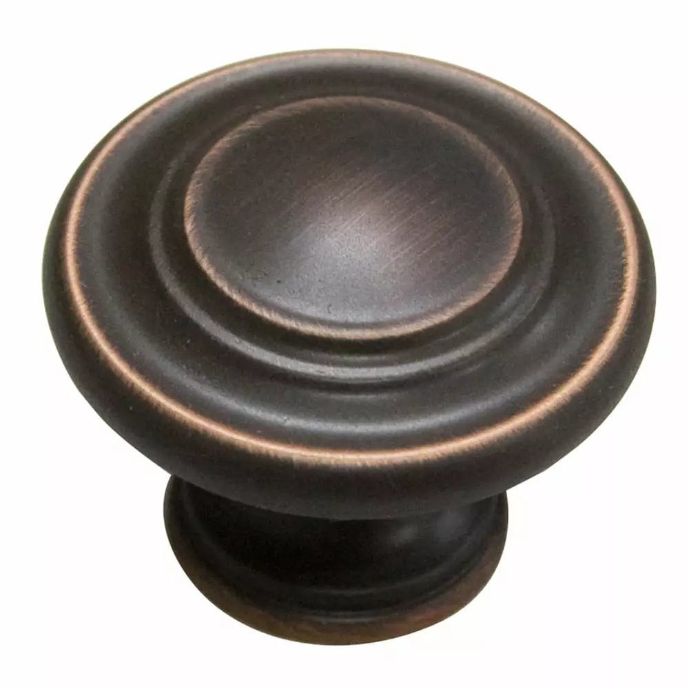 Allen + Roth Cabinet Knob Bronze 1.3-In Transitional Round Aged 8 Allen + Roth Cabinet Knob Bronze 1.3-In Transitional Round Aged - Image 7