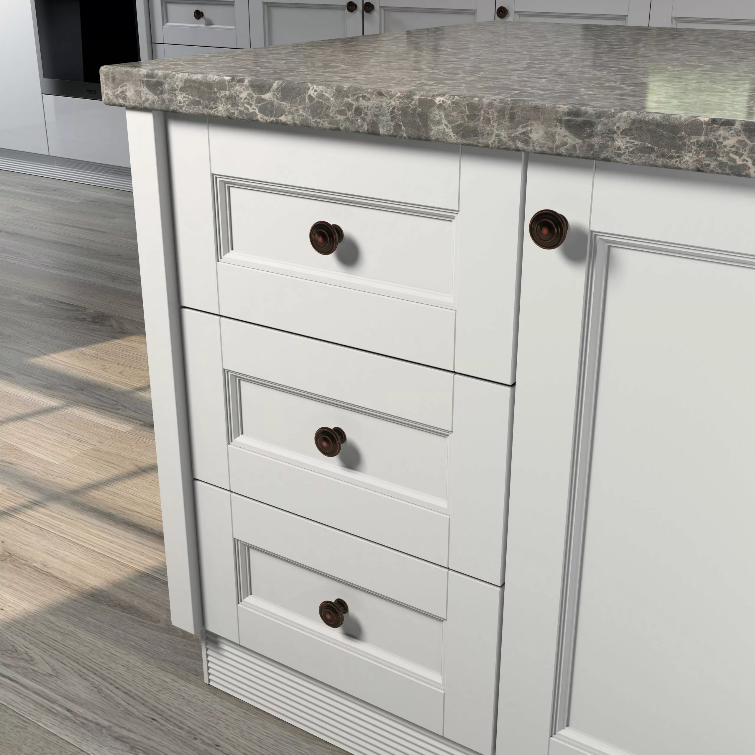 Allen + Roth Cabinet Knob Bronze 1.3-In Transitional Round Aged 12 Allen + Roth Cabinet Knob Bronze 1.3-In Transitional Round Aged - Image 11