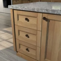 Allen + Roth Cabinet Knob Bronze 1.3-In Transitional Round Aged 21 Allen + Roth Cabinet Knob Bronze 1.3-In Transitional Round Aged -Schlage Trade 44271879 scaled