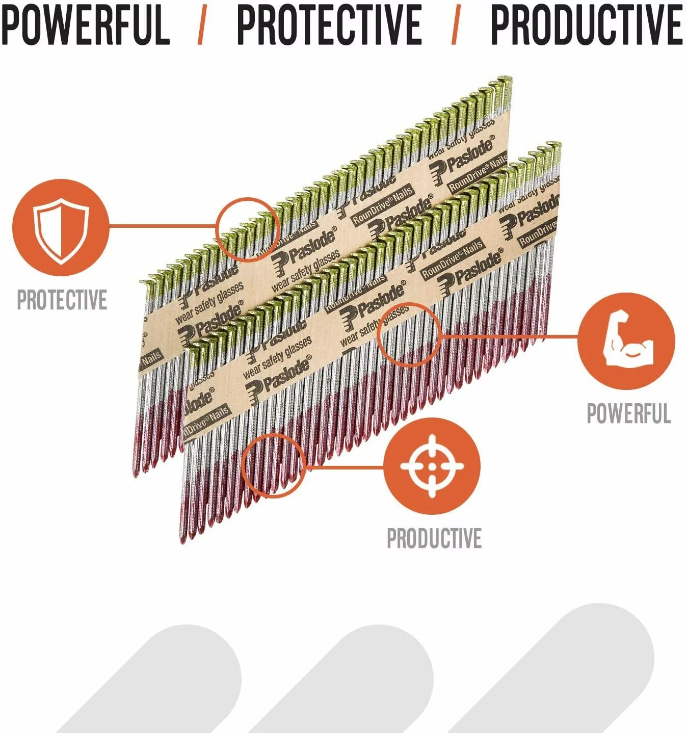 Paslode Framing Nail Steel 3-In 30 (2000-Piece) Hot-Dipped Collated Galvanized 4 Paslode Framing Nail Steel 3-In 30 (2000-Piece) Hot-Dipped Collated Galvanized - Image 2