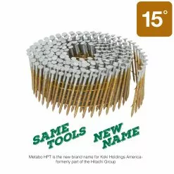 Metabo Nail Hpt Steel 2-In 15-Degree Hot-Dipped Siding Galvanized -Schlage Trade 44464249