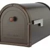 Bellevue Mailbox, Mailbox Post Mount Steel Bronze Large Architectural 1 Bellevue Mailbox, Mailbox Post Mount Steel Bronze Large Architectural -Schlage Trade 44552817
