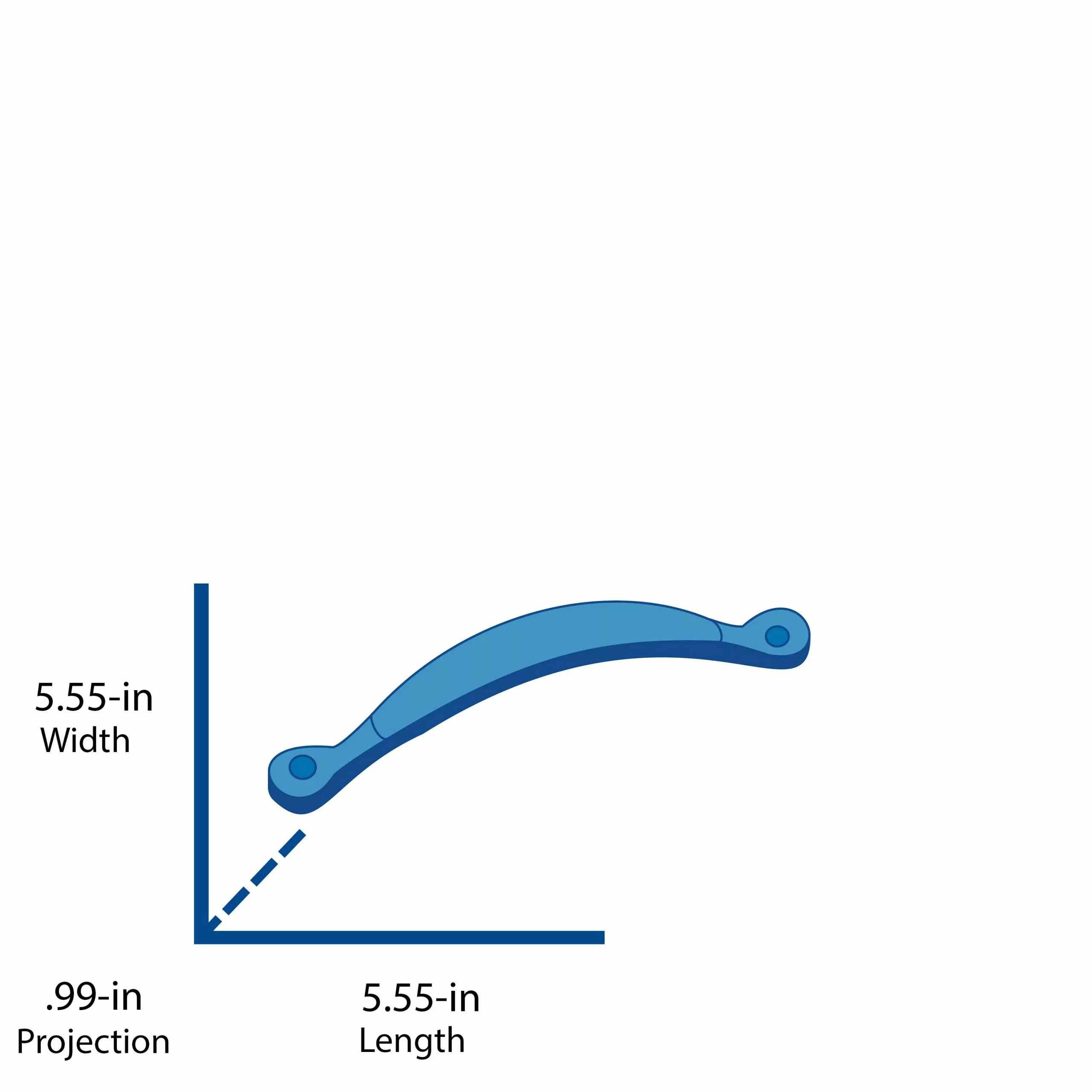 Allen + Roth Drawer Pull Arch Handle Bronze 3-In Center To Center Aged 8 Allen + Roth Drawer Pull Arch Handle Bronze 3-In Center To Center Aged - Image 6