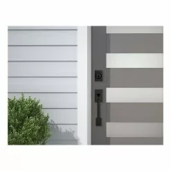 Schlage Pack Handleset Plymouth Latitude Project First Impression Matte Black -Schlage Trade 44788956