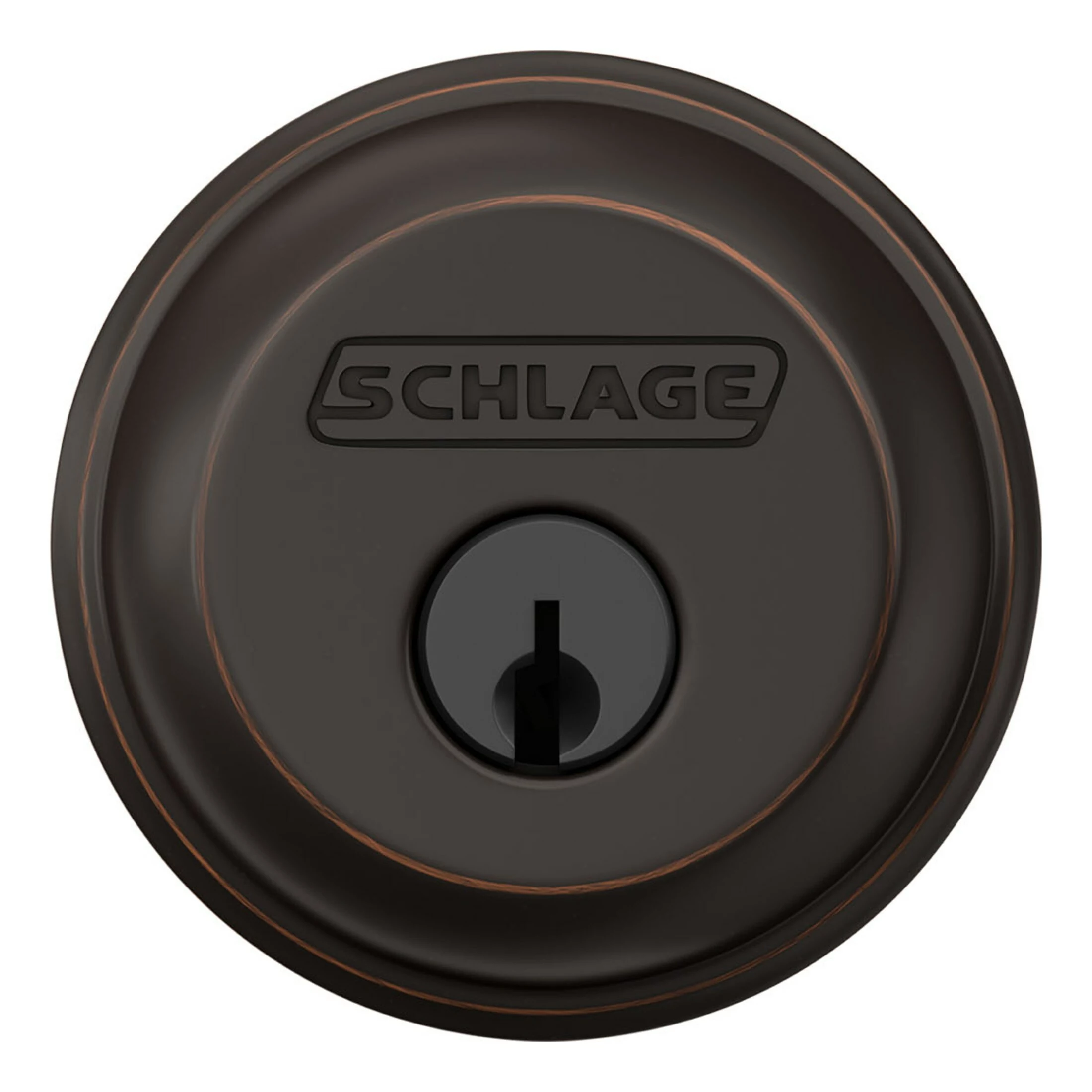 Deadbolt Schlage Bronze Single Cylinder Aged 12 Deadbolt Schlage Bronze Single Cylinder Aged - Image 10