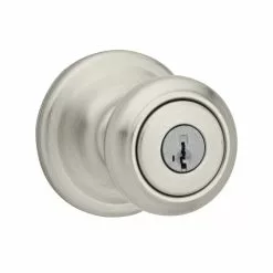Cameron Door Knob Kwikset Smartkey Nickel Satin Keyed Entry Signature No Deadbolt 16 Cameron Door Knob Kwikset Smartkey Nickel Satin Keyed Entry Signature No Deadbolt -Schlage Trade 45614145