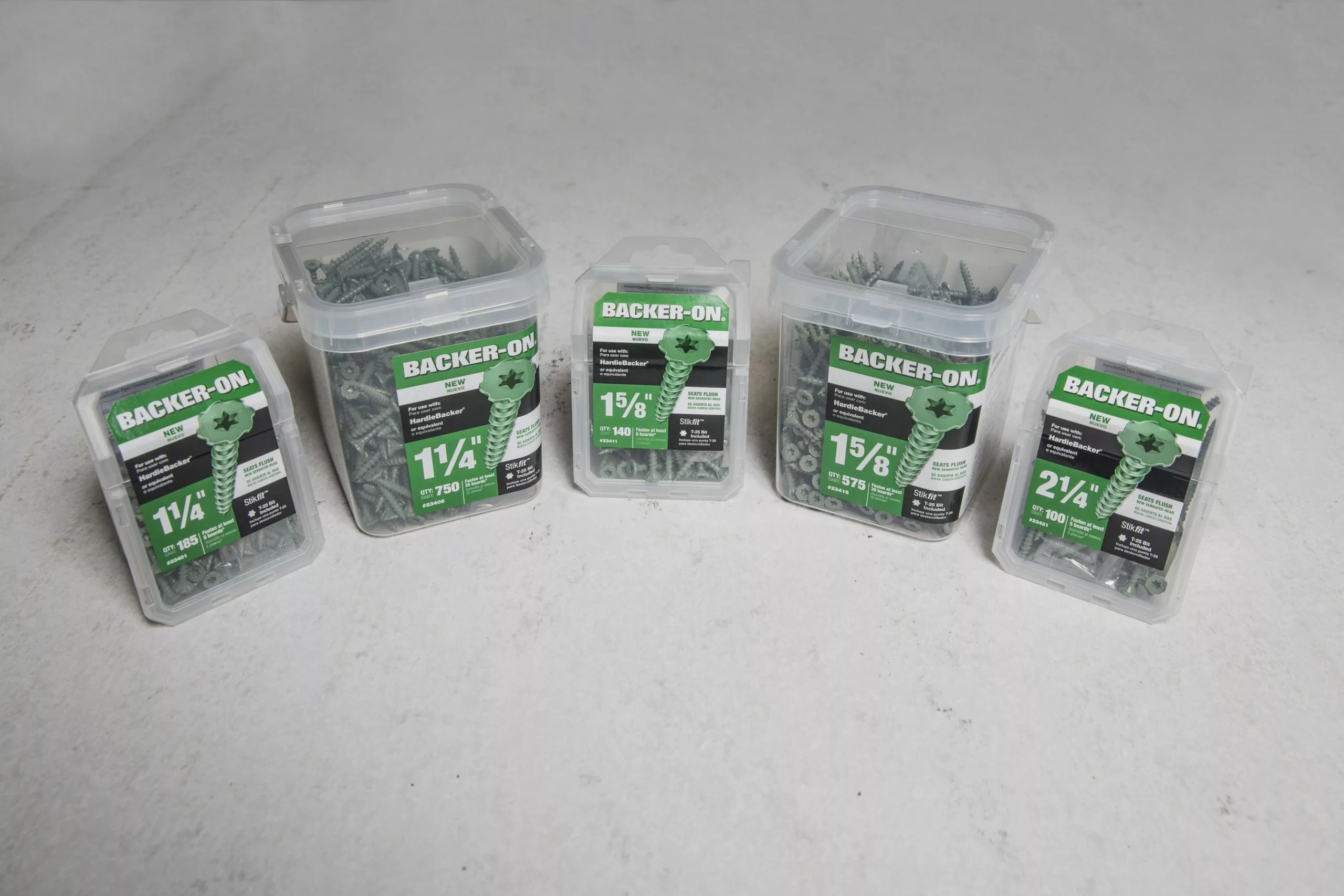 Backer-On Cement Board Star-Drive Screw Zinc-Plated (575-Count) X #9 1-5/8-In Interior 10 Backer-On Cement Board Star-Drive Screw Zinc-Plated (575-Count) X #9 1-5/8-In Interior - Image 8