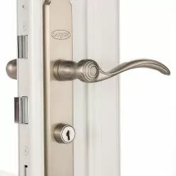 Larson Door Screen Door Handle Handleset Nickel Brushed Quickfit Matching Storm 6 Larson Door Screen Door Handle Handleset Nickel Brushed Quickfit Matching Storm -Schlage Trade 46456202