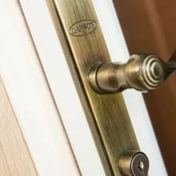 Larson Door Screen Door Handle Handleset Bras Matching Quickfit Storm Antique -Schlage Trade 46456227