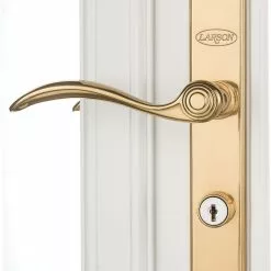 Larson Quickfit Storm Door Door Screen Door Handle Handleset Brass-Plated Matching Storm 7 Larson Quickfit Storm Door Door Screen Door Handle Handleset Brass-Plated Matching Storm -Schlage Trade 46456230